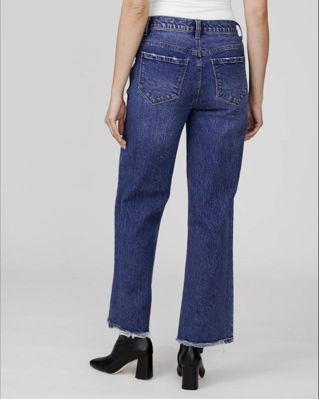 kensie Jeans for Women Aubrey Retro Luxe High-Rise Relaxed